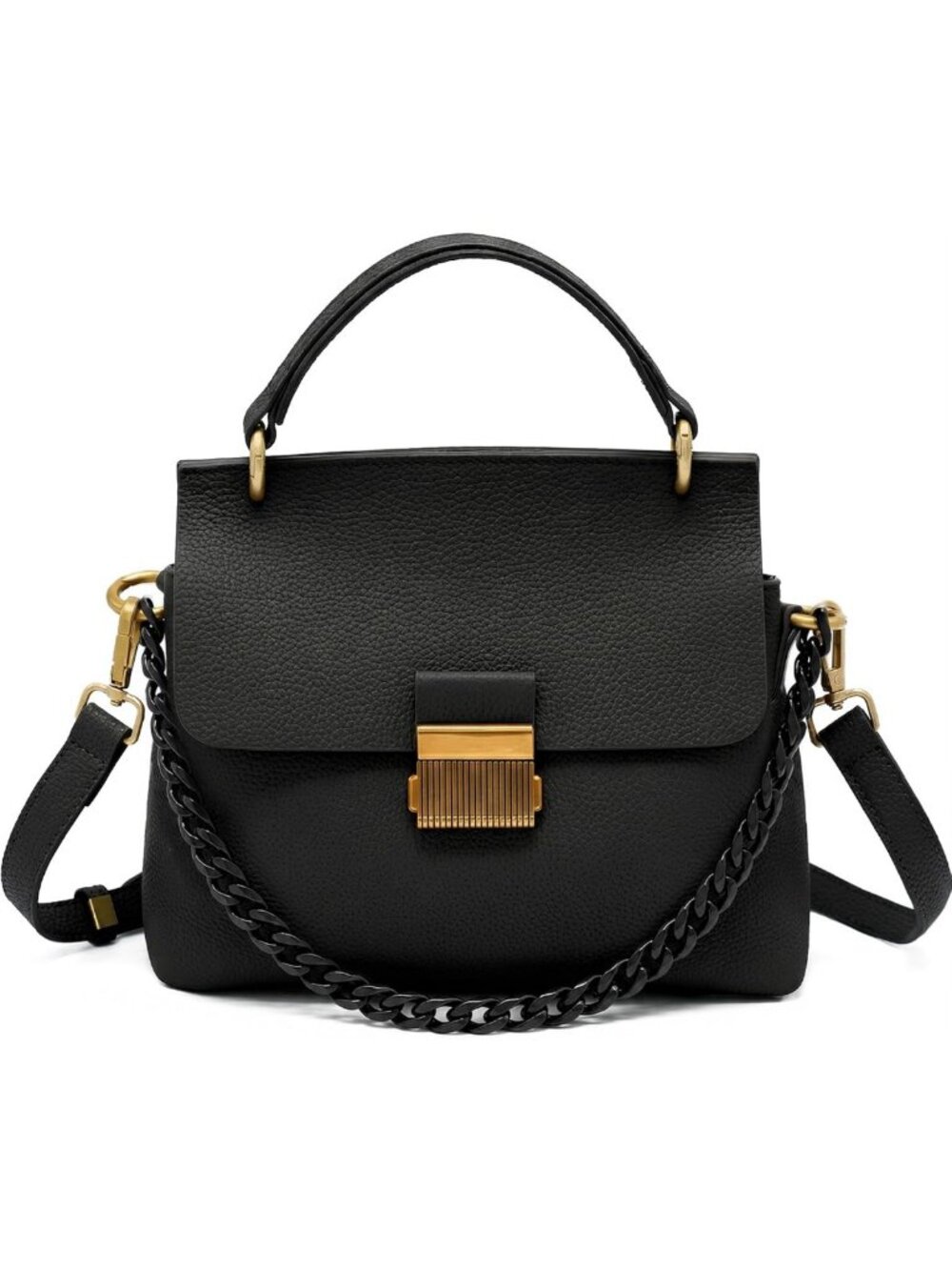 Stylish Genuine Leather Shoulder Bag for Women | Versatile Crossbody & Top